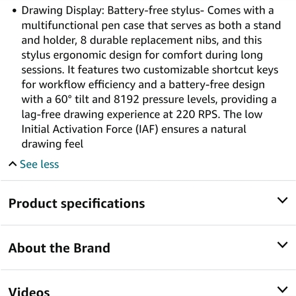 XP-Pen Drawing Tablet 13.3 Pro Graphics - Picture 13 of 13